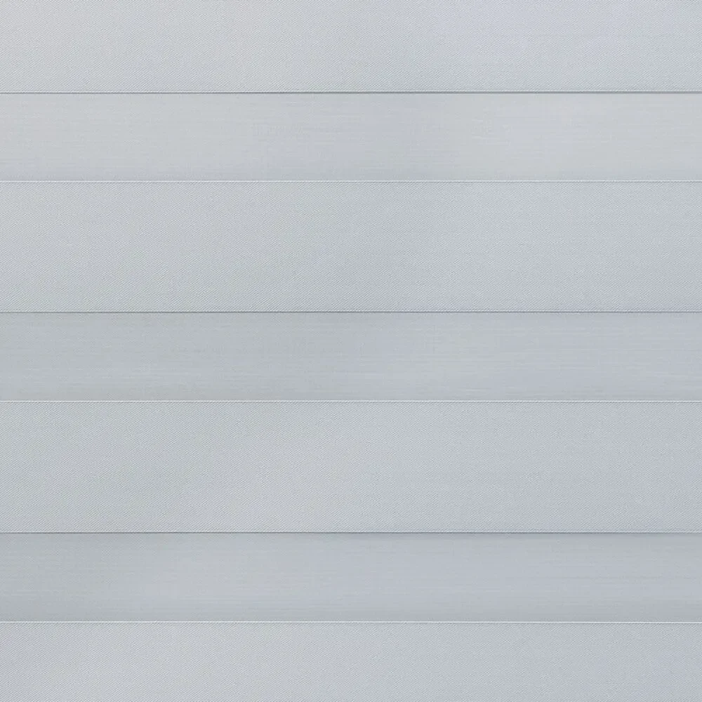 PowerSellerUSA Cordless Zebra Blinds Roller Shade, Celestial Sheer Double